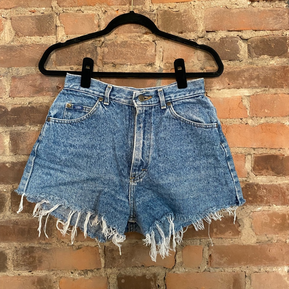 Vintage Lee cut off Denim Shorts